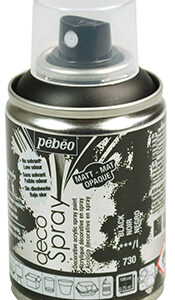 Аерозоль-Фарба акрилова Decospray Pebeo 100мл ЧОРНИЙ