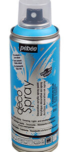 !Нет скидок Аерозоль-Фарба акрилова Decospray Pebeo 200мл КАРИБСКИЙ БЛАКИТНИЙ