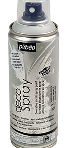 !Нет скидок Аерозоль-Фарба акрилова Decospray Pebeo 200мл СІРИЙ СЕРЕДНІЙ
