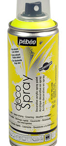 !Нет скидок Аерозоль-Фарба акрилова Decospray Pebeo 200мл ФЛЮОР ЖОВТИЙ