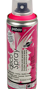 !Нет скидок Аерозоль-Фарба акрилова Decospray Pebeo 200мл ФЛЮОР РОЖЕВИЙ