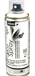 !Нет скидок Аерозоль-Фарба акрилова Decospray Pebeo 200мл ПЕРЛАМУТРОВИЙ