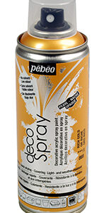 !Нет скидок Аерозоль-Фарба акрилова Decospray Pebeo 200мл БОГАТОЕ ЗОЛОТО