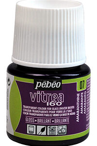 Фарба стійка по склу (обжиг160*) Vitrea 160 Pebeo 45мл АМАРАНТ