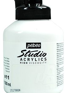 Фарба акрилова Studio Pebeo 500мл БІЛИЛА ТИТАНОВІ