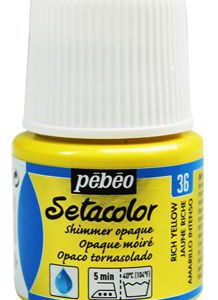 Фарба по світл.та темн.тканин.не розтікається "Setacolor Мерцание" Pebeo 45мл ЖОВТИЙ ЯСКРАВИЙ