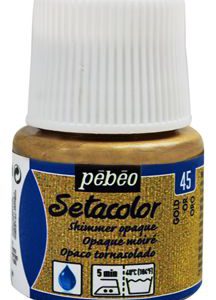 Фарба по світл.та темн.тканин.не розтікається "Setacolor Мерцание" Pebeo 45мл  ЗОЛОТО