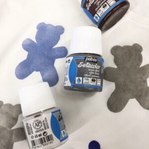 Фарба по тканинах нерозтікається, з ефектом замші "Setacolor" Pebeo 45мл АНТИЧНИЙ БІЛИЙ