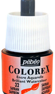 !БЕЗ ЗНИЖОК Рідка акварель (концентрат) Colorex Pebeo 45мл ШАФРАНОВИЙ