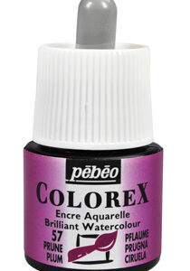 !БЕЗ ЗНИЖОК Рідка акварель (концентрат) Colorex Pebeo 45мл СЛИВОВИЙ