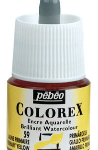 !БЕЗ ЗНИЖОК Рідка акварель (концентрат) Colorex Pebeo 45мл ЖОВТИЙ ПЕРМАНЕНТ