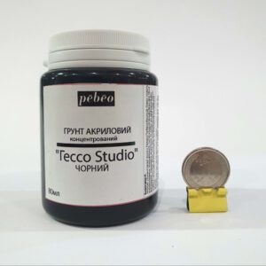 RR Грунт акрил.концентрований "Gesso" Studio Pebeo 80мл ЧОРНИЙ