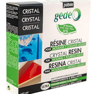 *Двокомп.епоксидна смола без запаху Cristal Bio Gedeo Pebeo 150мл
