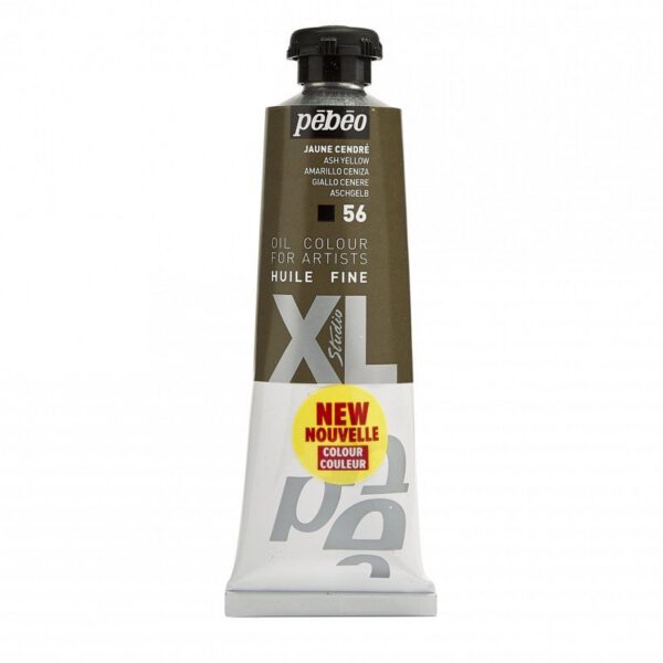 *Фарба олійна тонкотерт.пастозна "XL" Pebeo 37мл ПОПІЛЯСТИЙ ЖОВТИЙ