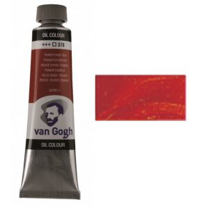 Фарба олійна Van Gogh 40мл ОКИС ЧЕРВОНИЙ ПРОЗОРИЙ (378)