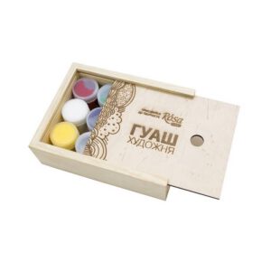 Набір гуаші художньої.Rosa Studio (12х20мл) в дерев.кор.