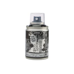 Аерозоль-Фарба акрилова Decospray Pebeo 100мл ГЛЯНЦЕВИЙ ЧОРНИЙ