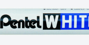 Маркер лакуючий покрывной Pentel White 3,9мм БІЛИЙ