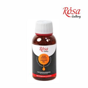 Олія лляна полімеризована Rosa Gallery 125мл
