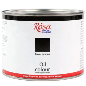 Фарба олійна Rosa Studio б490мл САЖА ГАЗОВА
