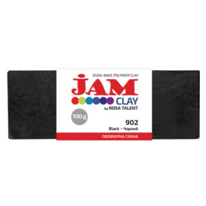Полімерний моделін "Jam Clay" 100гр ЧОРНИЙ