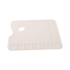 Палітра пластикова прямокутна D.K.ART & CRAFT 34х23,4см