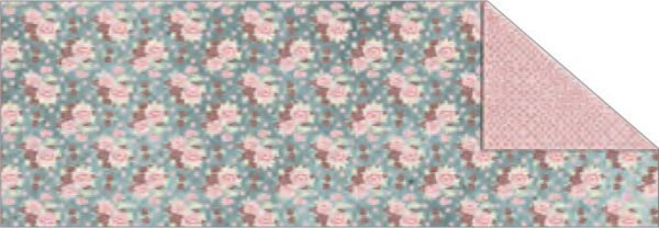 RR п Картон дизайнерский двусторонний "Shabby Rose" 300г 20х30см мотив РОЗОЧКИ