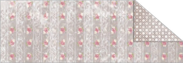 RR п Картон дизайнерский двусторонний "Shabby Rose# 300г 20х30см мотив  ЦВЕТЫ И ПТИЦЫ