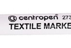 Маркер для світлої тканини "Textile 2739" Centropen 2мм ЧЕРВОНИЙ / 2739/02