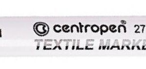 Маркер для світлої тканини "Textile 2739" Centropen 2мм РОЖЕВИЙ / 2739/09