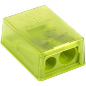Точилка пласт.подвійна .з контейнером "Box" Kum