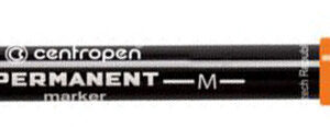 Маркер перм.на спирт.осн.кругл.наконечн.Centropen 1мм ОРАНЖЕВИЙ /2846/06