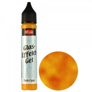 Гель з ефектом "рідкого скла"Glass-Effect-Gel 28мл ЖОВТИЙ ПОКРИВНИЙ