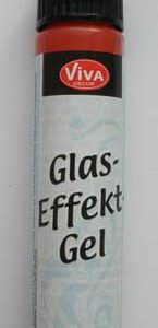 Гель з ефектом "рідкого скла"Glass-Effect-Gel 28мл КАРМІН ПРОЗОРИЙ