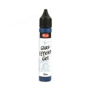 Гель з ефектом "рідкого скла"Glass-Effect-Gel 28мл СИНІЙ ПОКРИВНИЙ