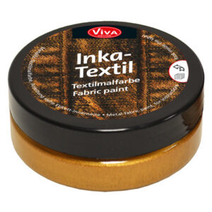 Фарба по світл.та темн. тканинам не розтікається "Inka-Textil" 50мл БРОНЗА