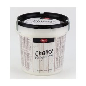 R Крейдяна патина "Chalky Vintage Look" для декору "Шебби Шик" 1000мл БІЛИЙ