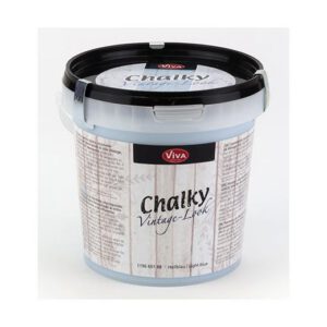 R Крейдяна патина "Chalky Vintage Look" для декору "Шебби Шик" 1000мл БЛАКИТНИЙ СВІТЛИЙ
