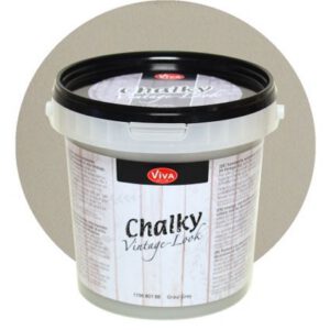 Крейдяна патина "Chalky Vintage Look" для декору "Шебби Шик" 1000мл СІРИЙ