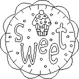 !13 Фігура різьблена для декору ТИЛЬДА ШИЛЬДА "SWEET" (фанера 4мм) 5,5х5,5см